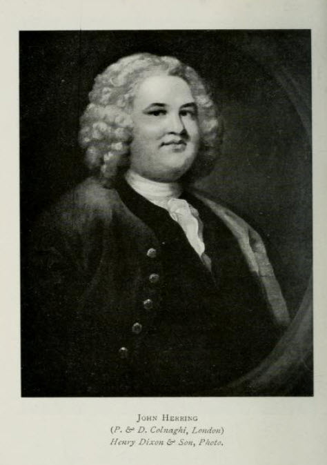 Portrait of John Herring, by William Hogarth
